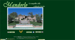 Desktop Screenshot of agriturismoilmandorlo.com