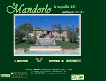 Tablet Screenshot of agriturismoilmandorlo.com